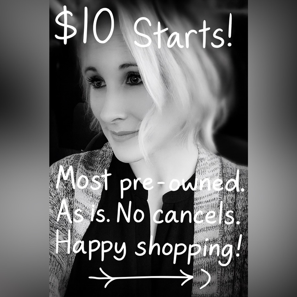 ✅ Unlisted $10 Starts 🛑 NO CANCELLATIONS ✅ ITEMS ARE AS IS ‼️